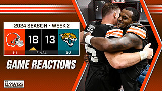 Browns at Jaguars: Game Reactions - Browns Get First Win of 2024