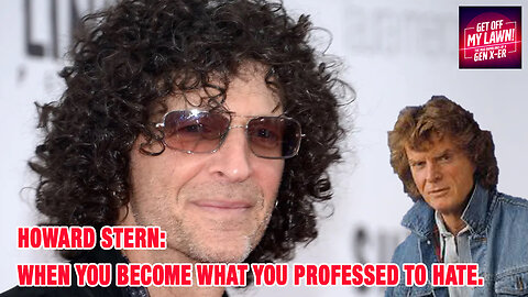 Howard Stern: When you become everything you Professed to hate - Don Imus