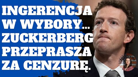 Przepraszam, nie chciałem .... mówi Mark Zuckerberg