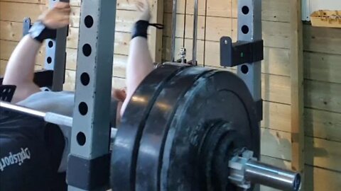 SO. CLOSE! 117.5 Kgs Bench Press Second Attempt