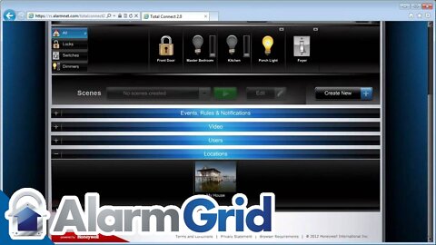 Total Connect 2.0: Controlling a Z-Wave Thermostat