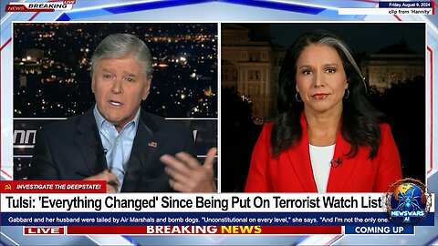 Tulsi Gabbard Put On Terrorist Watch List After Criticizing Biden Regime