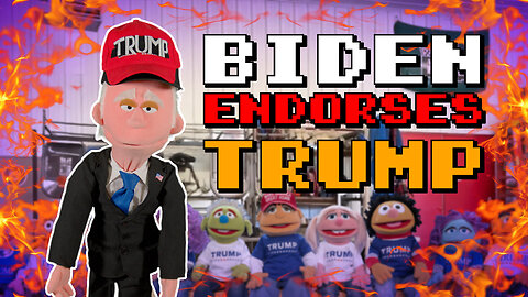 SHOCKING: Biden Wears Trump Hat and ENDORSES MAGA While HATING on Kamala | Puppetgate Ep. 46