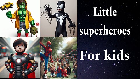 Little superheroes