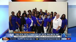 Good morning from Zeta Phi Beta Incorporated!