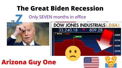 The Biden Recession is HERE people