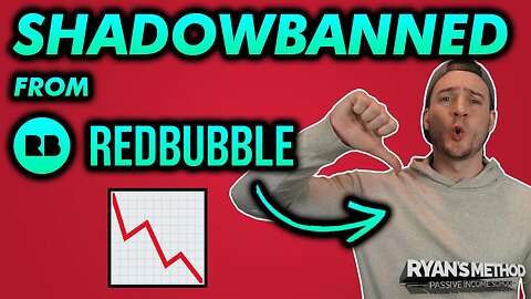 Redbubble Shadowbanned Me... 😭