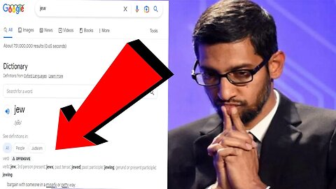 Google is UNDER FIRE for OFFENSIVE definition of "Jew" in search engine and APOLOGIZES!