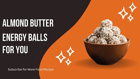 Almond Butter Energy Balls