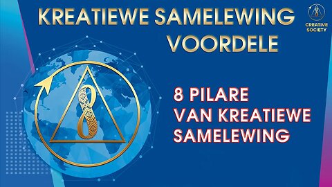 Voordele en 8 grondslae van 'n kreatiewe samelewing. Sosiale peiling