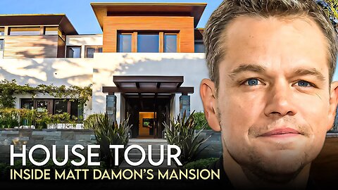 Matt Damon | House Tour | $17 Million New York Penthouse & More