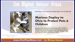 Marines Deploy to Ohio to Protect Pets & Children