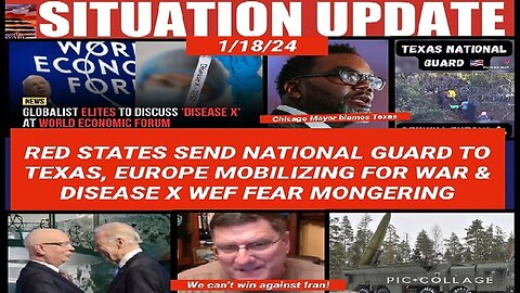 Situation Update: Red States Send National Guard To Help Texas Against Illegal.. 1/20/24..