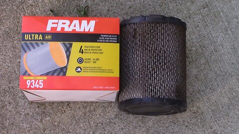 Trailblazer or Envoy air filter replacement