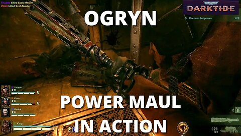 Darktide Ogryn Power Maul Run