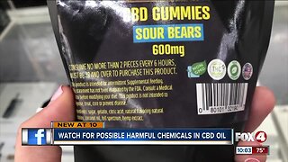 Scientists: Many CBD products contain dangerous chemicals