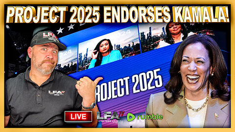 KAMALA ENDORSED BY PROJECT 2025? | LIVE FROM AMERICA 9.30.24 11am EST