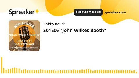 S01E06 "John Wilkes Booth"