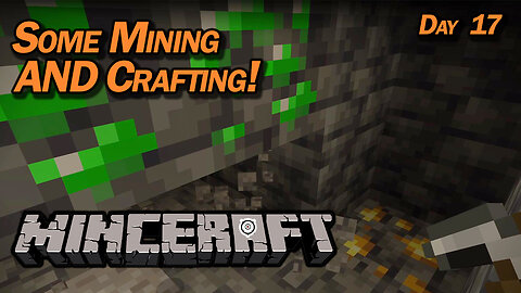 Some Mining AND Crafting | Minecraft [PS5 Minceraft] (Day 17)