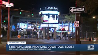 Downtown restaurants score big thanks to Phoenix Suns fans