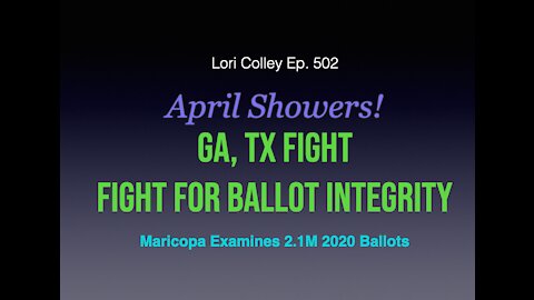 GA, TX Fight for Ballot Integrity - Maricopa Audit