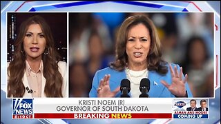 Gov Kristi Noem: Kamala Needs To Be Vetted!