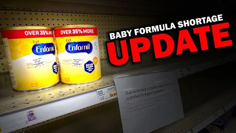 Update on Baby Formula Shortage: Good, but Not Great...