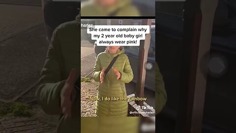 Crazy Woman Tells Girl To Not Wear Pink?