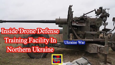 Inside drone defense training facility in northern Ukraine