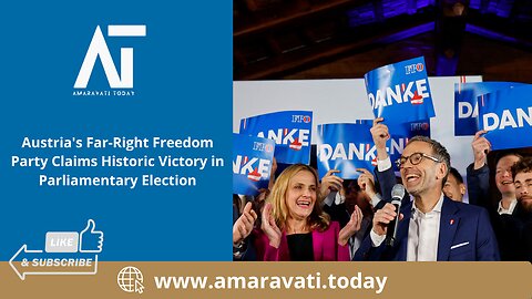 Austria Far Right Freedom Party Claims Historic Victory in Parliamentary Election | Amaravati Today