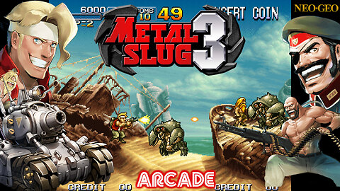 Metal Slug 3 - (ARCADE / NEO GEO - FULL GAME) - Longplay / Playthrough