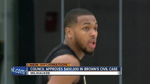 Council OKs $400K in Sterling Brown's civil case