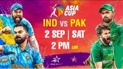 2 September India vs Pakistan