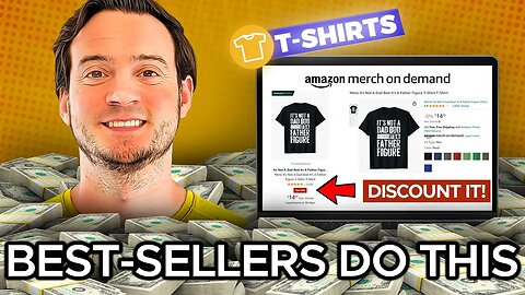 I noticed best selling Amazon Merch products do this (RUN DISCOUNTS!)