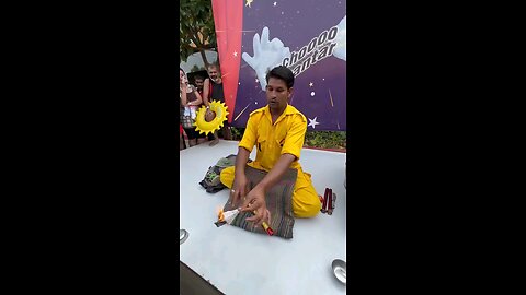 Indian magic show street