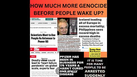 GLOBAL GENOCIDE IS HAPPENING -BREAK THE SILENCE - SHARE THIS VID!