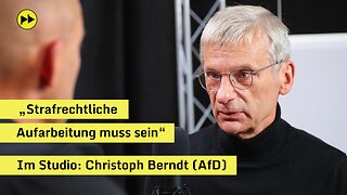 "Strafrechtliche Aufarbeitung muss sein" – Im Studio: Christoph Berndt