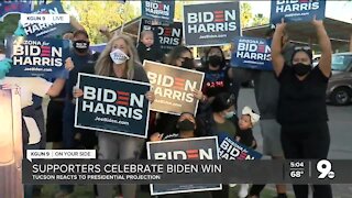 Reid Park Biden celebration