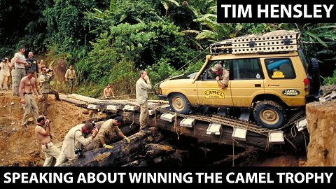 Winning the Land Rover Camel Trophy for the US