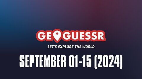 GeoGuessr Daily Challenge Livestream - September Edition 🌍 (1st - 15th)