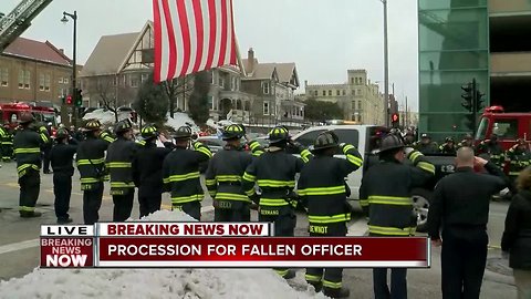 Complete coverage of MPD fallen officer's procession