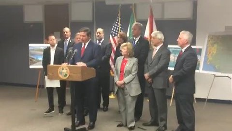 Press Conference: Governor DeSantis announces Collier getting money to help with hurricane recovery costs