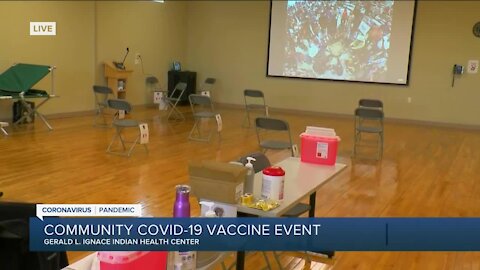 Milwaukee clinic works to vaccinate American Indian population