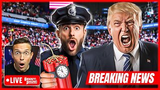 🚨 FALSE BOMB THREAT Ahead of New York Trump Rally | Individual DETAINED By Police