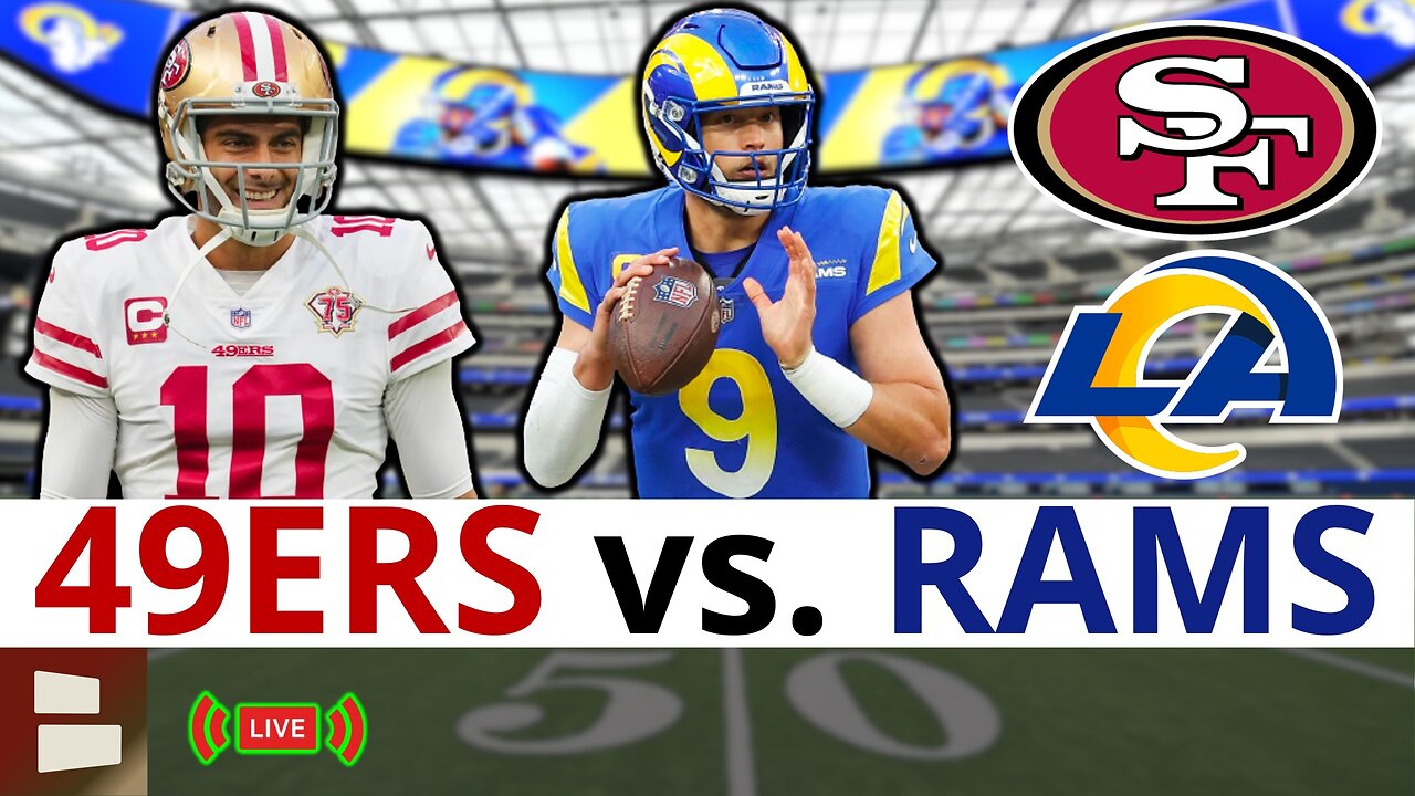 49ers Vs. Rams LIVE Streaming Scoreboard, Free Play-By-Play, Highlights ...