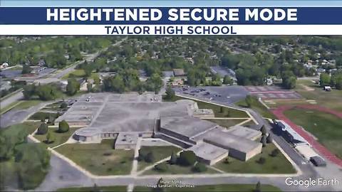 Taylor High in 'heightened secure mode' after man allegedly made 'multiple threats on social media'