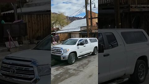 main street in Oatman, AZ