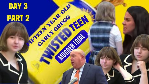 14 years old Carly Gregg Murder Trial DAY 3 Part 2- "Twisted Teen" Murders Defense Rests