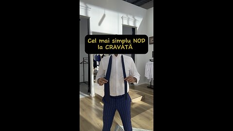 Cel mai simplu NOD la CRAVATĂ 👔👌😊