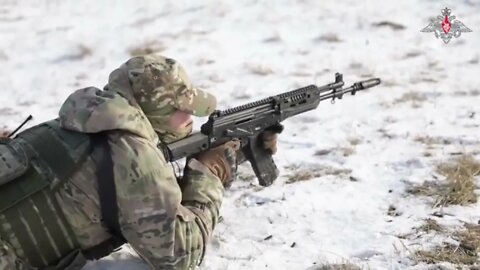 Scouts from Recon detachments of the O group on the training ground